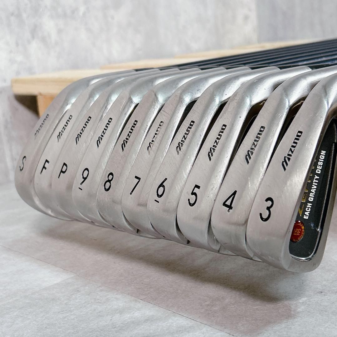 V300 ミズノ ZEPHYR メンズ ゴルフ クラブ フルセット 豪華 青 - メルカリ