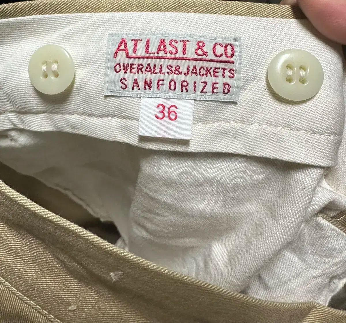 アットラスト タイムウォーンクロージング チノパン atlast i-img663x1200-