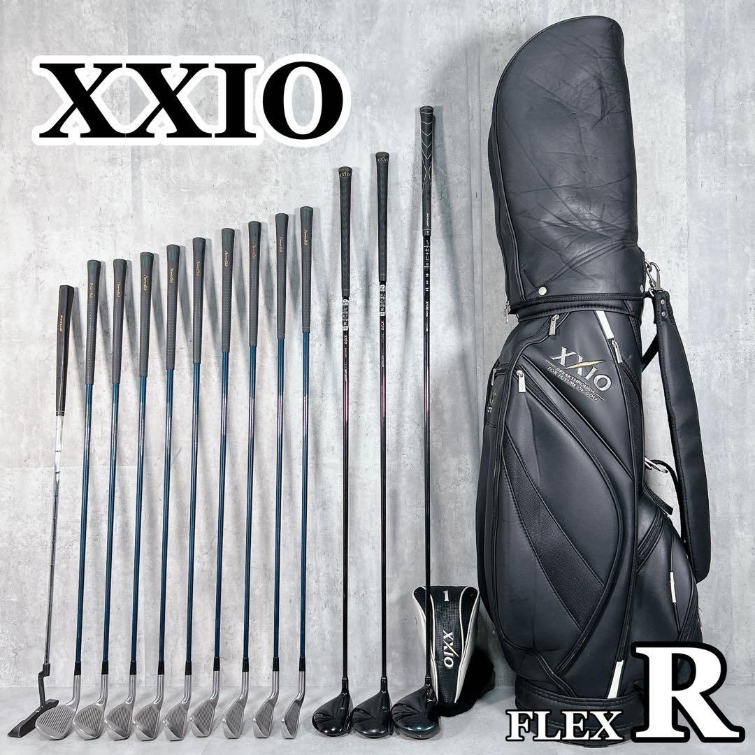 V331 XXIO 他 メンズ ゴルフ クラブ セット 14点 フレックスR 黒 V331 XXIO 他 メンズ ゴルフ クラブ セット 14点 フレックスR 黒