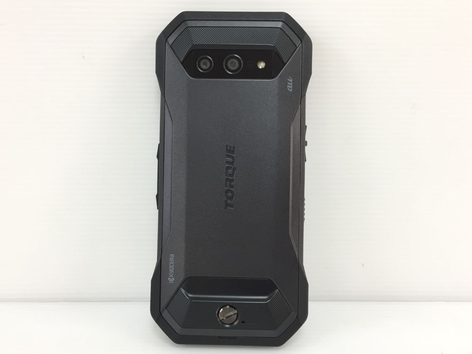 美品】京セラ KYOCERA TORQUE 5G KYG01 ブラック au 動作品 - メルカリ