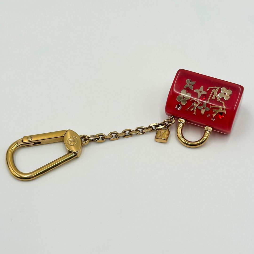 ルイヴィトン ポルトクレ スピーディー アンクルージョン　キーホルダー ピンク 楽天市場】LOUIS VUITTON ルイ ヴィトン ポルトクレ スピーディ アンク