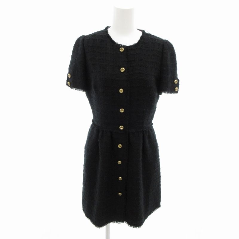 ドルチェ&ガッバーナ ドルガバ DOLCE&GABBANA ワンピース ツイード