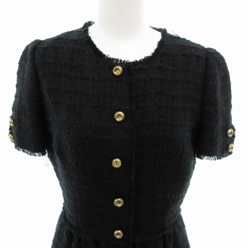 ドルチェ&ガッバーナ ドルガバ DOLCE&GABBANA ワンピース ツイード