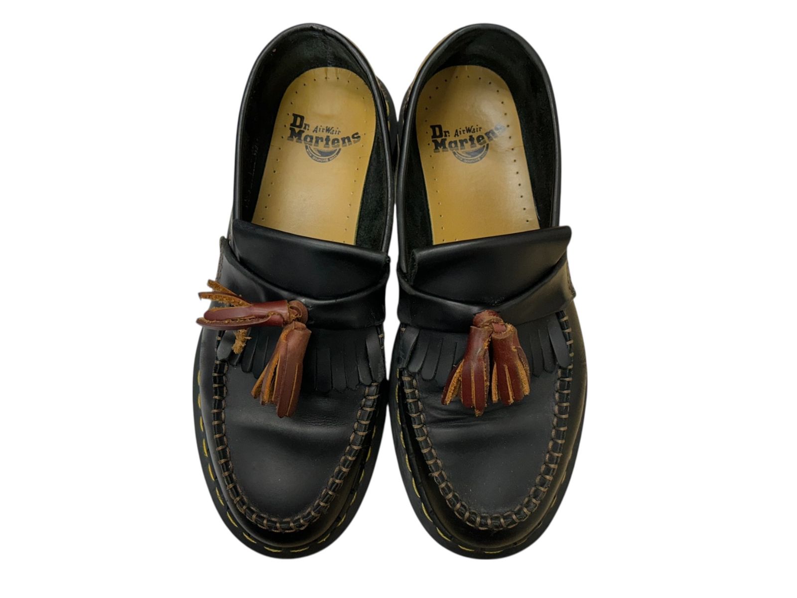 未使用級　ドクターマーチン　エイドリアン　タッセルローファー　ブラック　1848 Dr.Martens ドクターマーチン エイドリアン モノ タッセルローファー