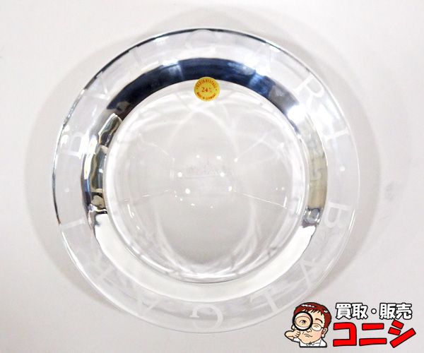 BVLGARI クリスタル 置物 箱付き／灰皿／新品未使用／箱あり 【公式通販】