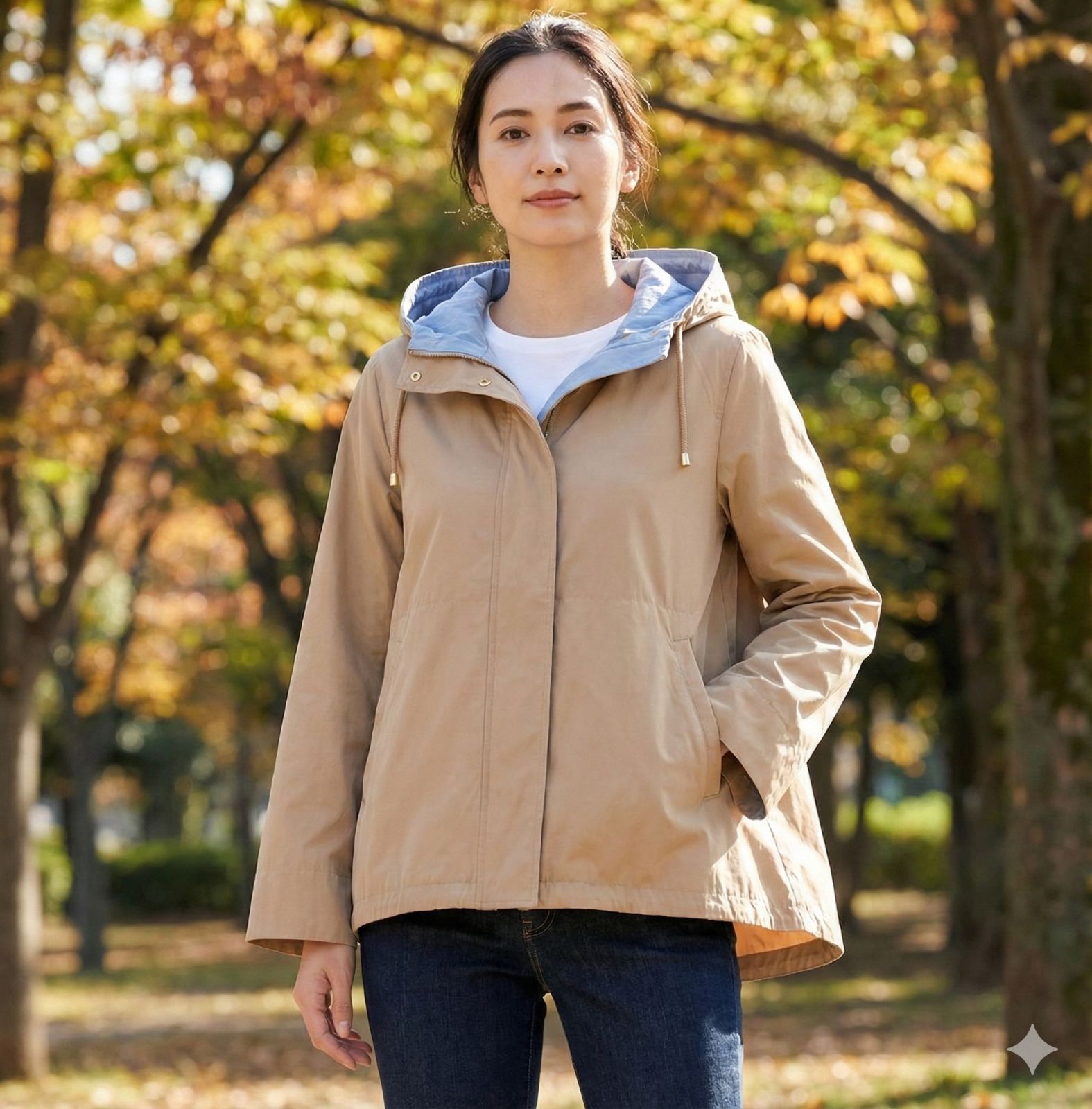 DoCLASSE】 マウンテンパーカー／フード付き／リバーシブル - メルカリ