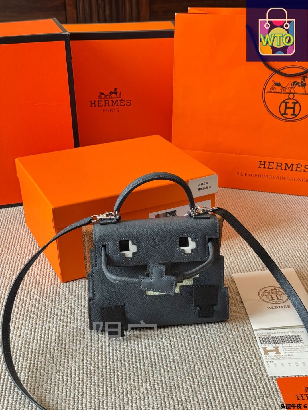 今日特価】Herm?s エルメス ケリードール ミレニアムドールバッグ 手掌