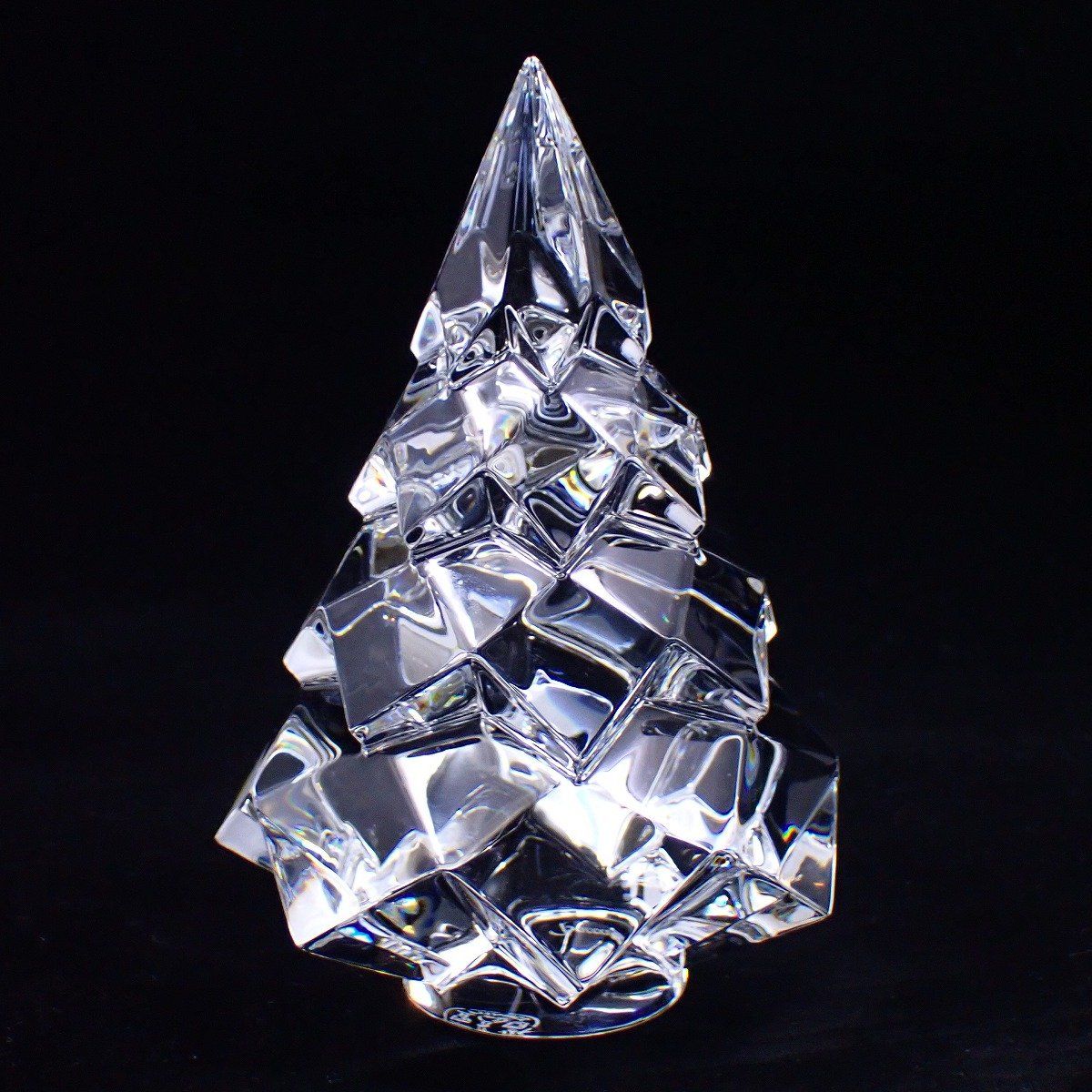 Baccarat バカラ noel クリスマスツリー 置物 バカラクリスタル【い
