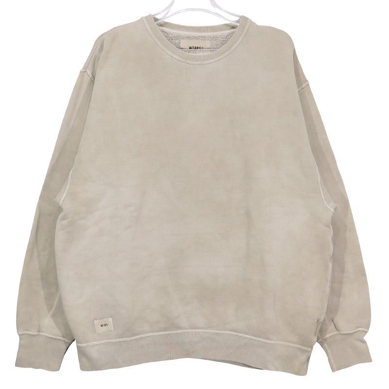 wtaps 21AW BLANK 01 CREW NECK L トレーナー WTAPS ダブルタップス 21AW BLANK 01/CREW NECK/COTTON 212ATDT-CSM04