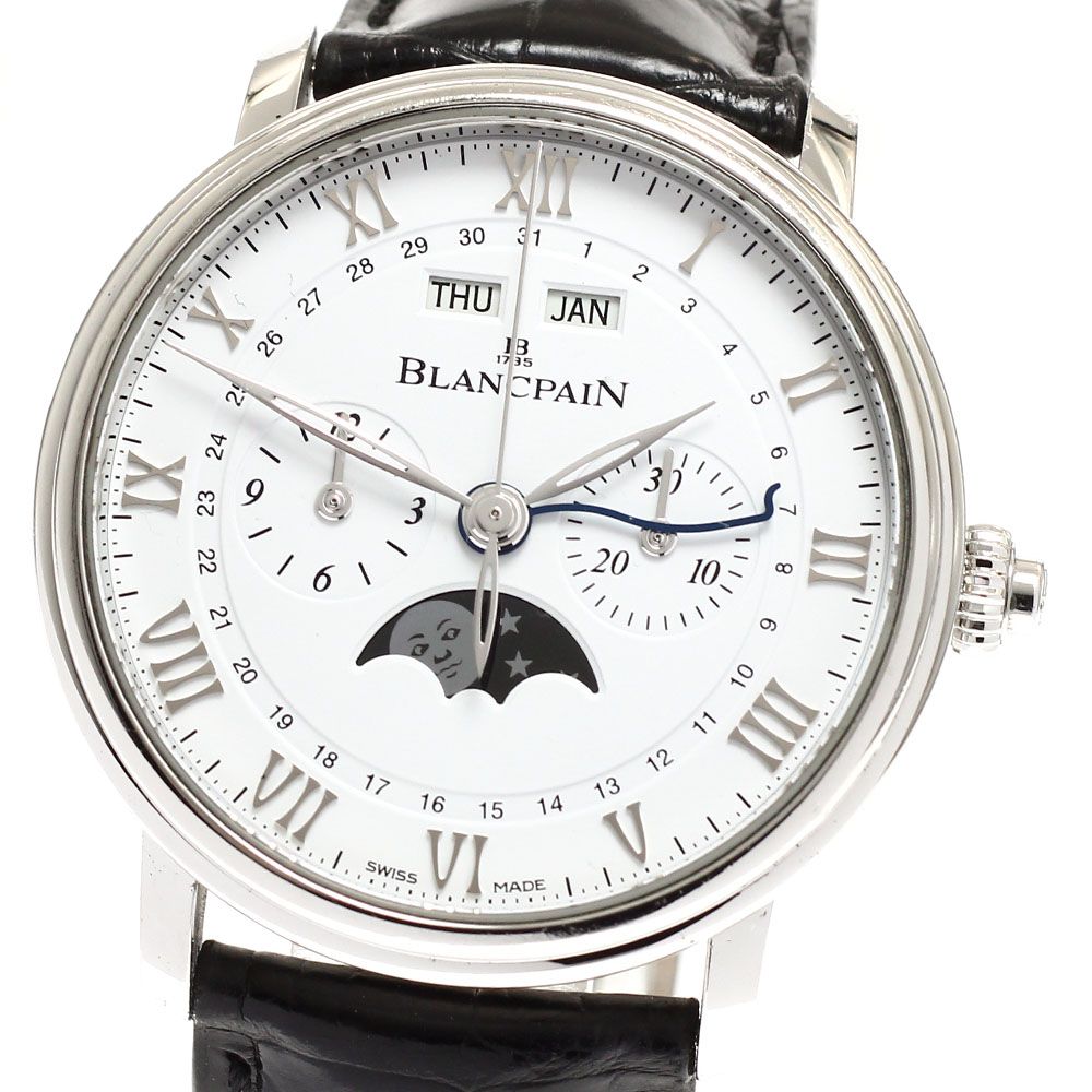 ブランパン Blancpain 6685-1124-55B ヴィルレ モノプッシャー クロノ