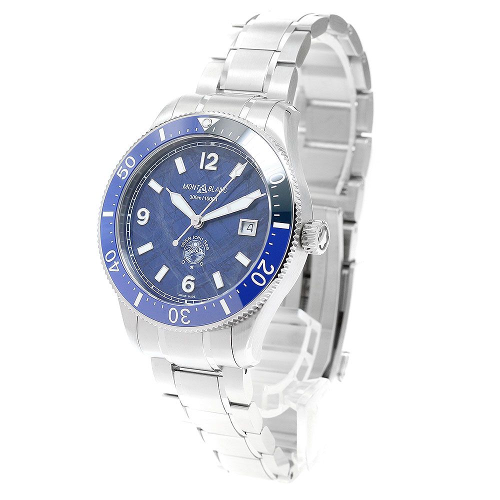 モンブラン MONTBLANC 129369 1858 アイスシー デイト 自動巻き メンズ