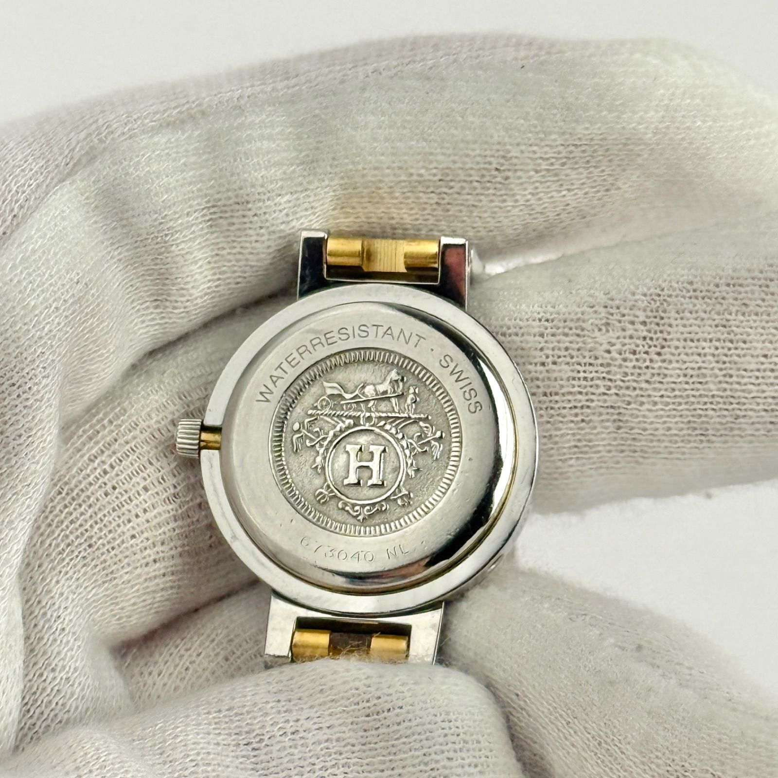エルメス クリッパー Hベルト 新品電池 レディース 腕時計 029 - メルカリ