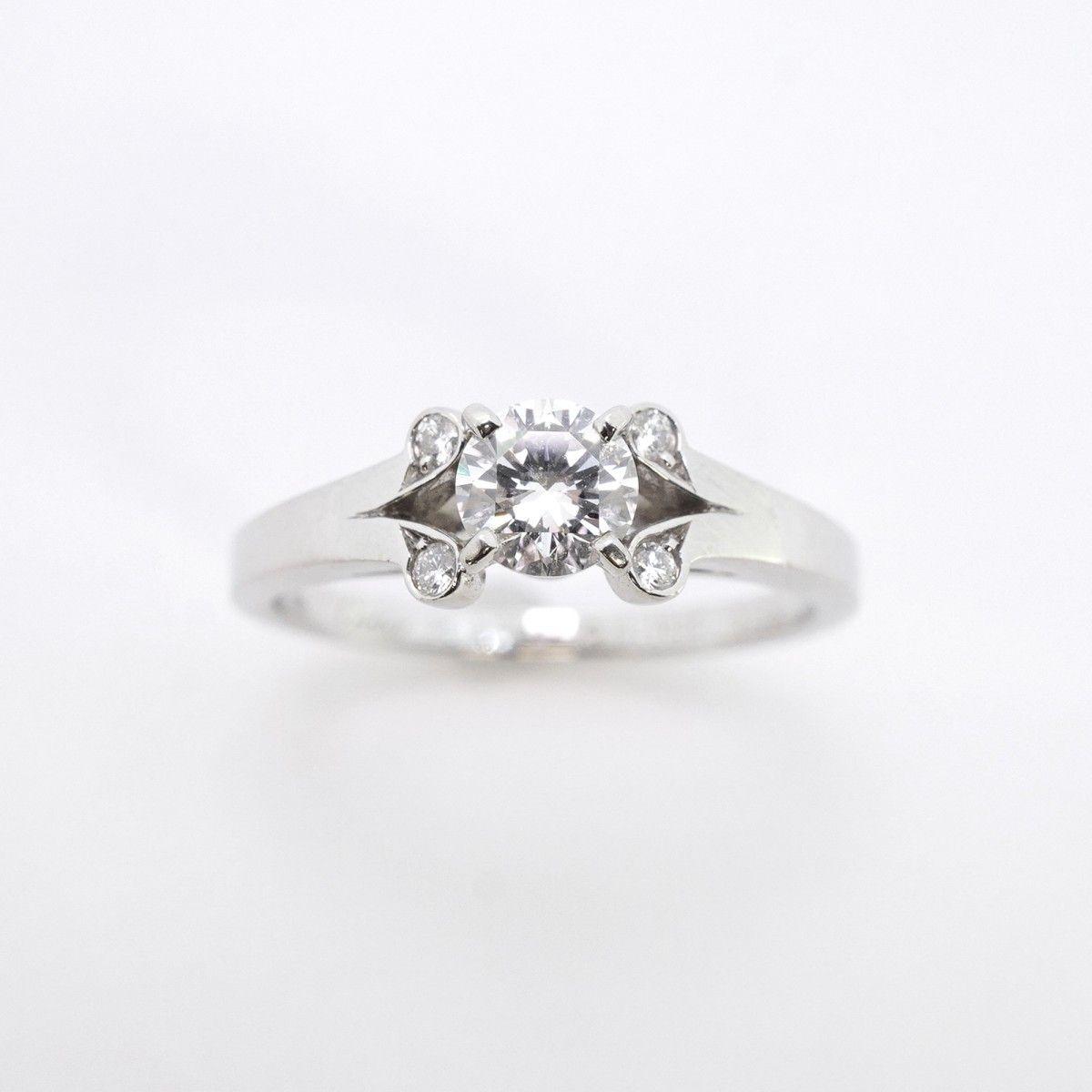 ☆SALE【5jmb0819】カルティエ リング バレリーナ 5PD Pt950 プラチナ