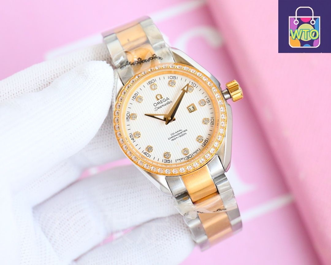 オメガ　シーマスター　レディース 今日特価】Omega オメガ シーマスター 新モデル レディースウォッチ