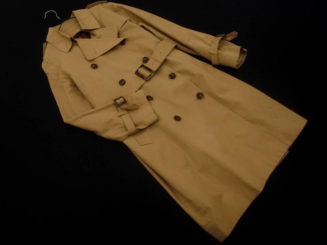 nolley's ベルト付きロングコート ベージュ 40号 トレンチコート