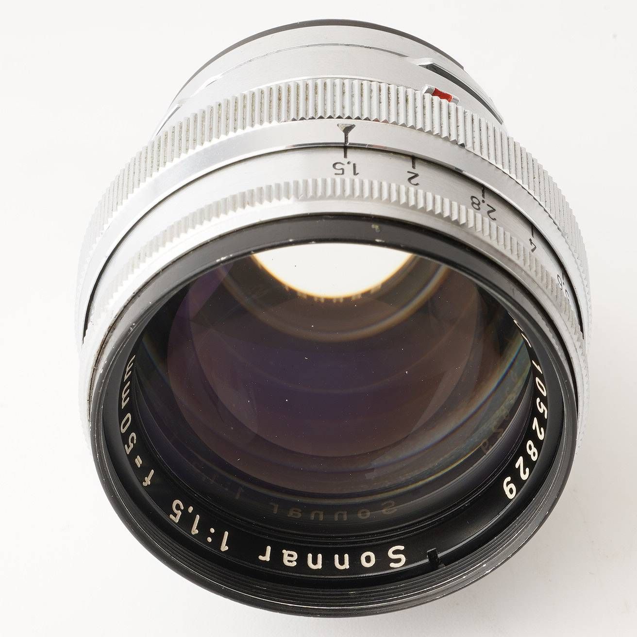 カールツァイス Carl Zeiss Zeiss-Opton Sonnar 50mm F1.5 レッド T