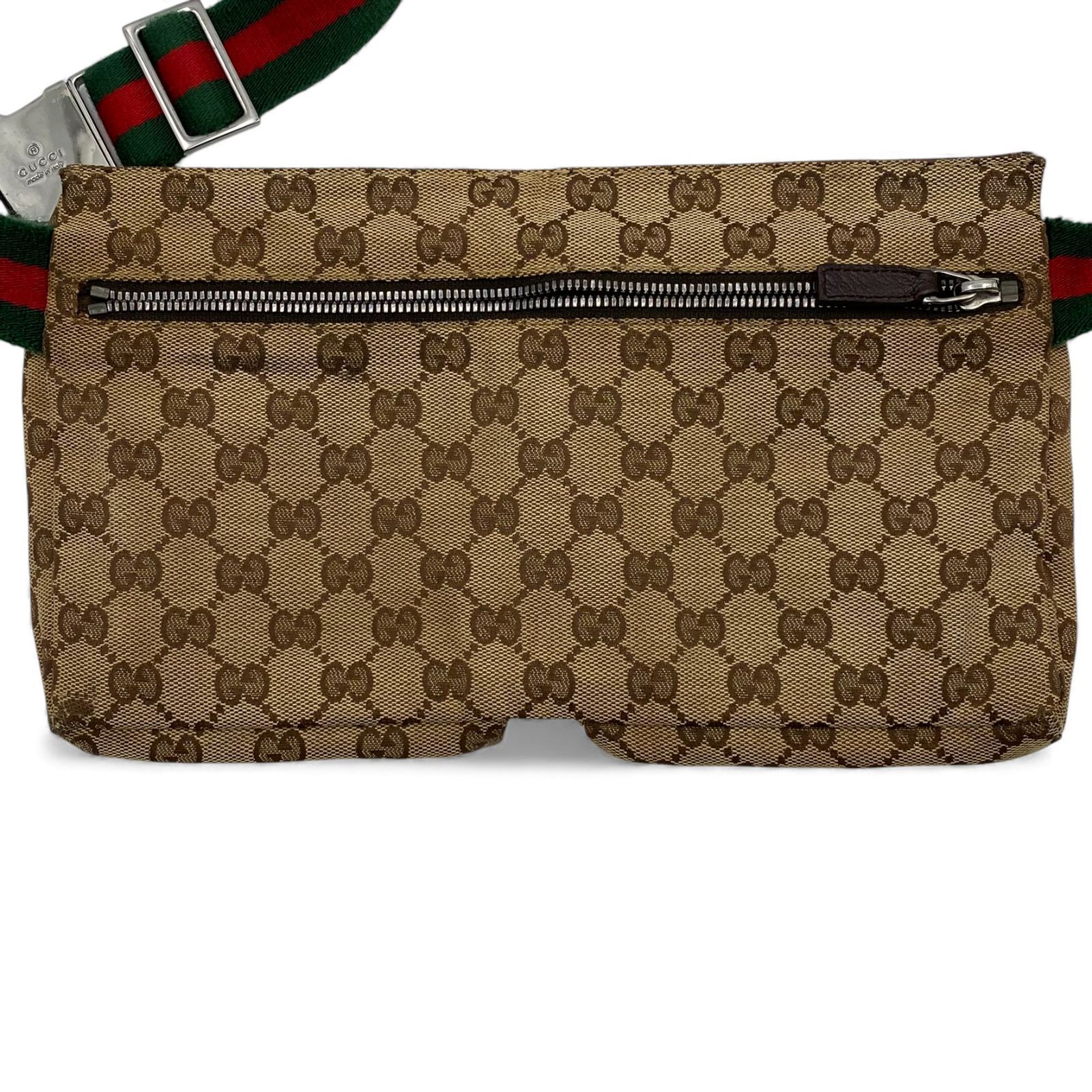 GUCCI （グッチ）ボディバッグ GG キャンバス レザー シェリーライン
