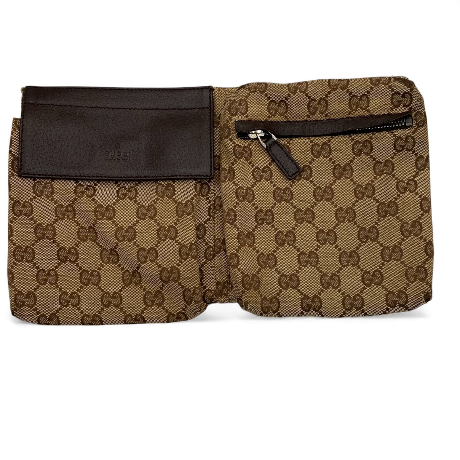 GUCCI ボディバッグ GGキャンバス レザー シェリーライン クロスボディ GUCCI （グッチ）ボディバッグ GG キャンバス レザー シェリーライン