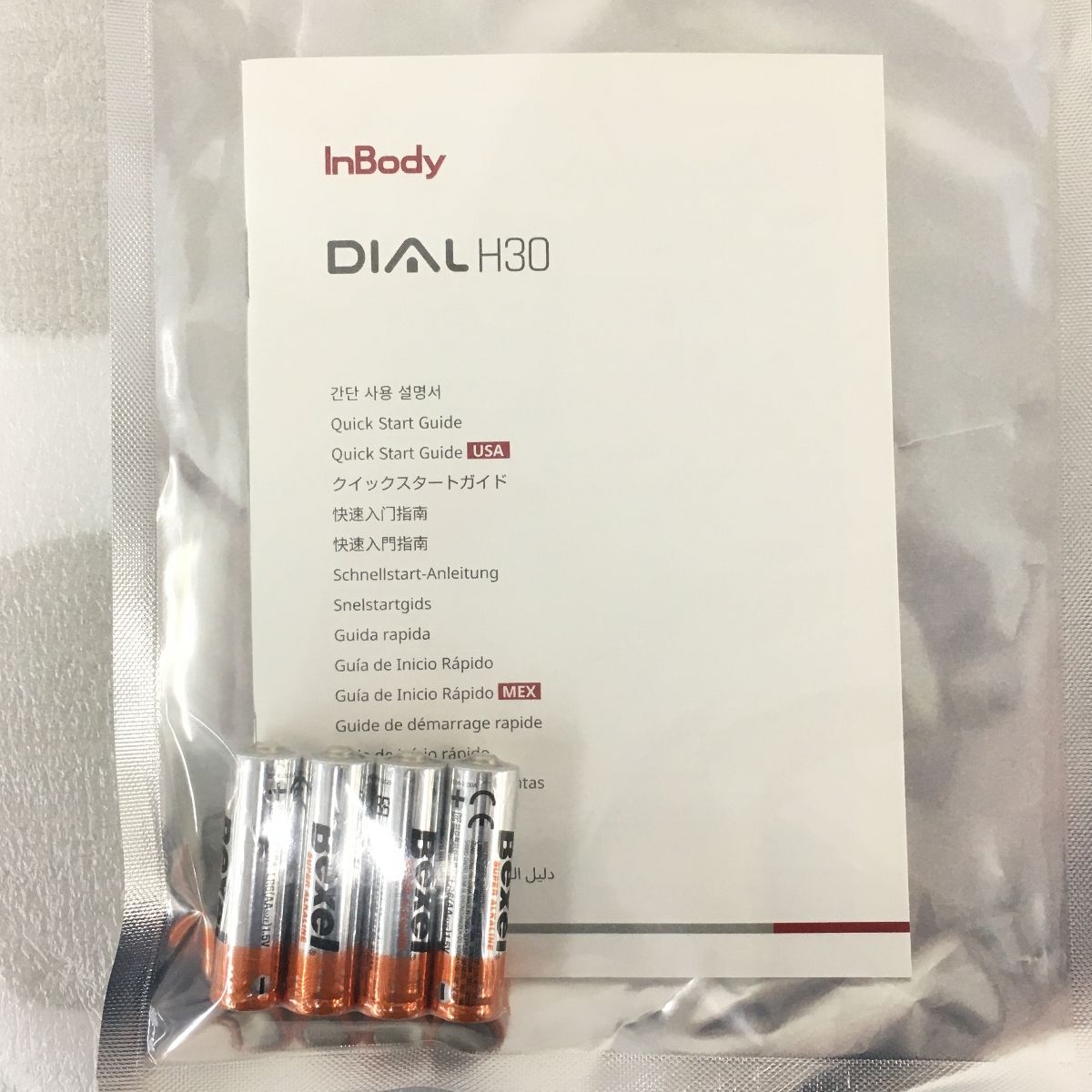 未使用 InBody DIAL H30 H30NWi プレミアム 体組成計 N10624435 - メルカリ