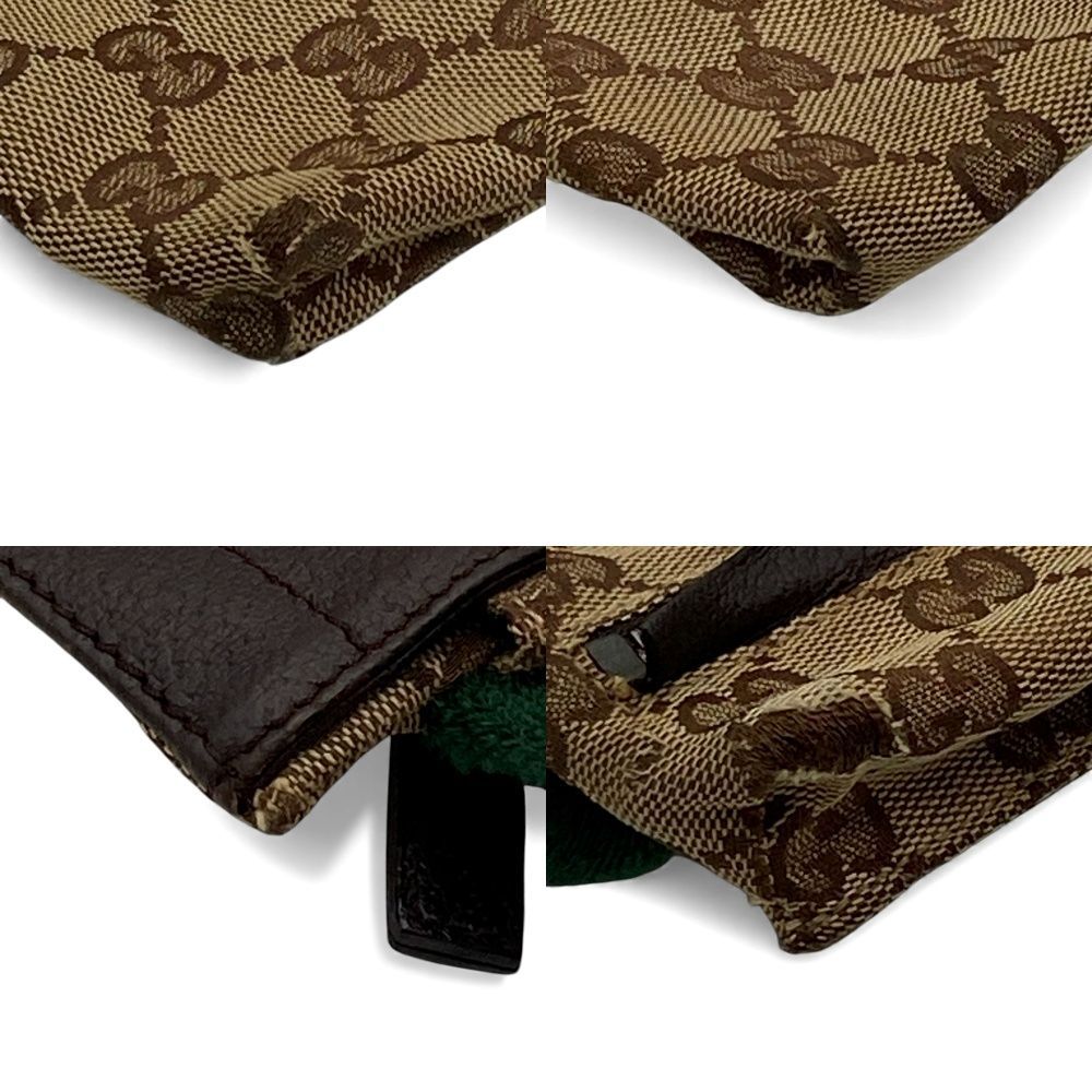 GUCCI （グッチ）ボディバッグ GG キャンバス レザー シェリーライン
