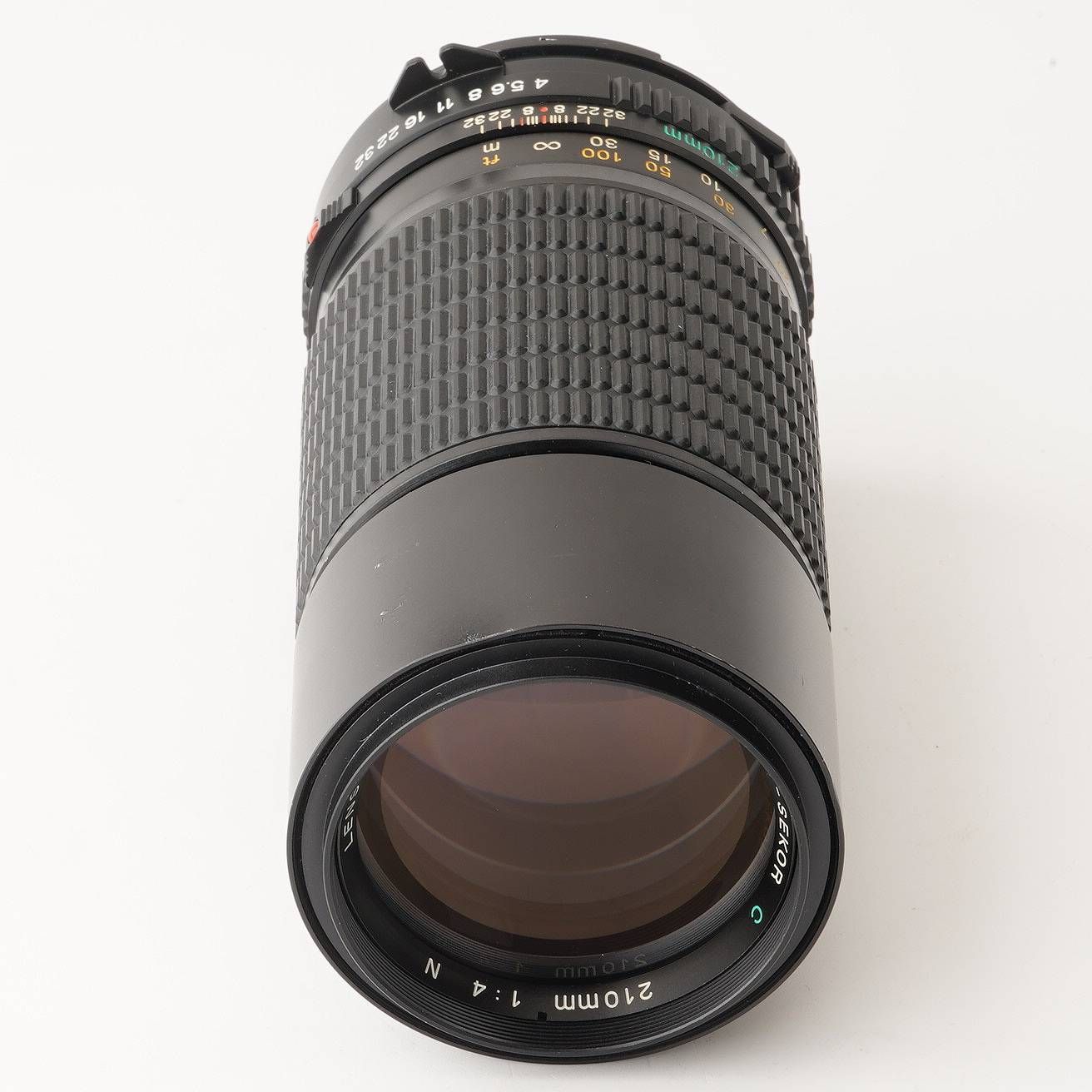 マミヤ645+マミヤ sekor c 210mm f4 MINT] Mamiya Sekor C 210mm f4 for 645 Super Pro M645 1000s From