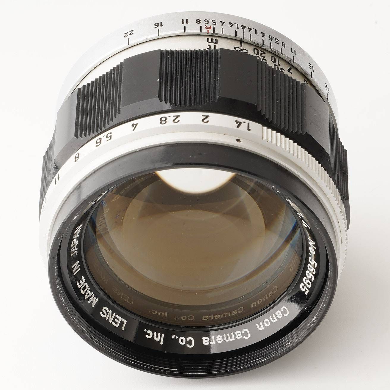 Canon 50mm F1.4 L39 LTM Leica キヤノン 整備済み 日本製ズミルックス】Canon 50mm F1.4 II L39 整備済 キヤノン (55517