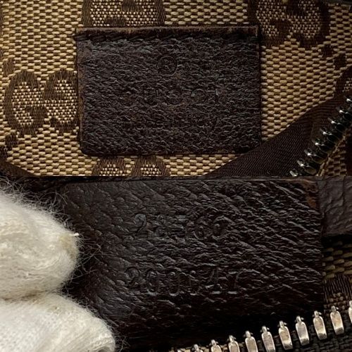 GUCCI （グッチ）ボディバッグ GG キャンバス レザー シェリーライン