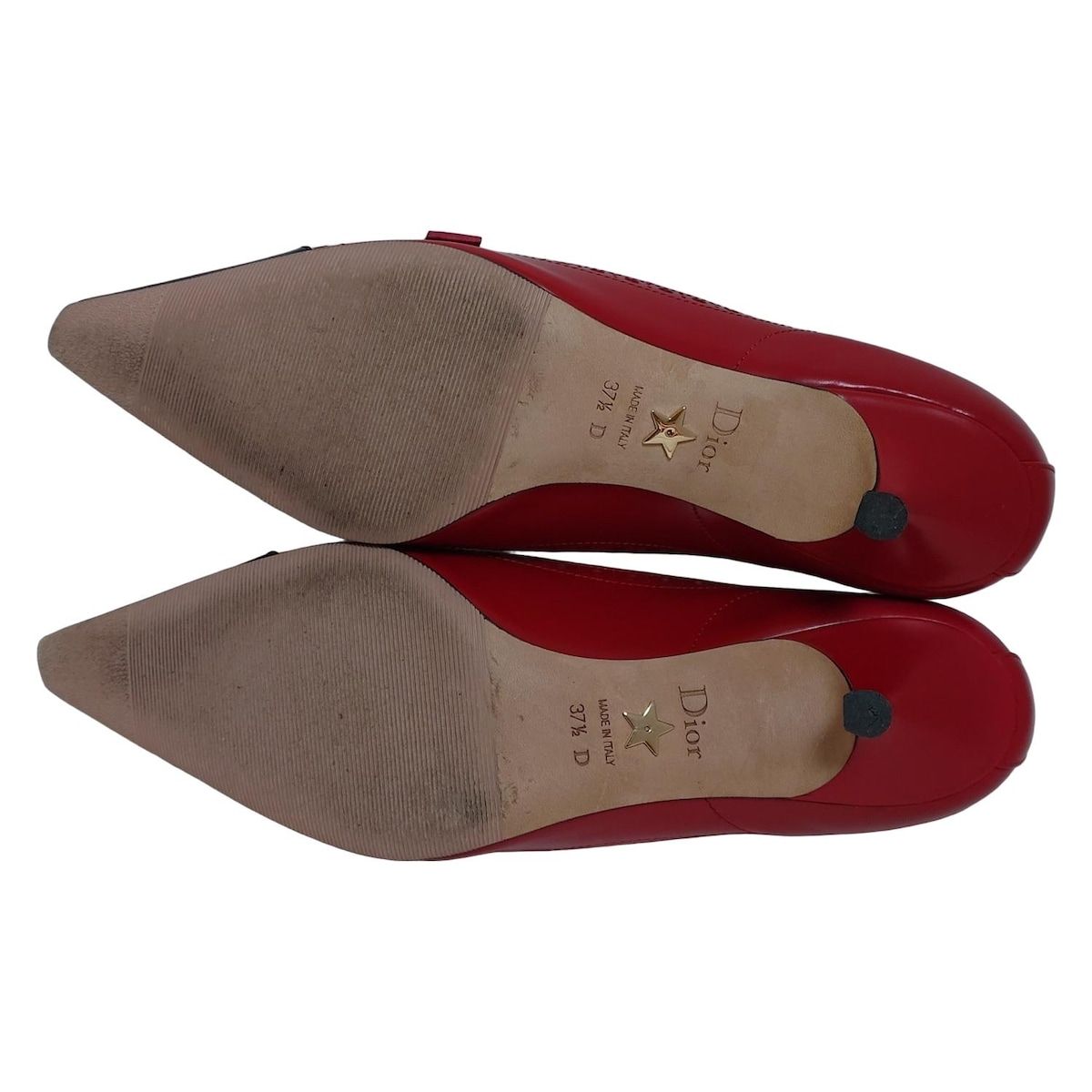 クリスチャンディオール パンプス 37 1/2 ロゴグラム Christian Dior クリスチャンディオール パンプス ブラック サイズ：37