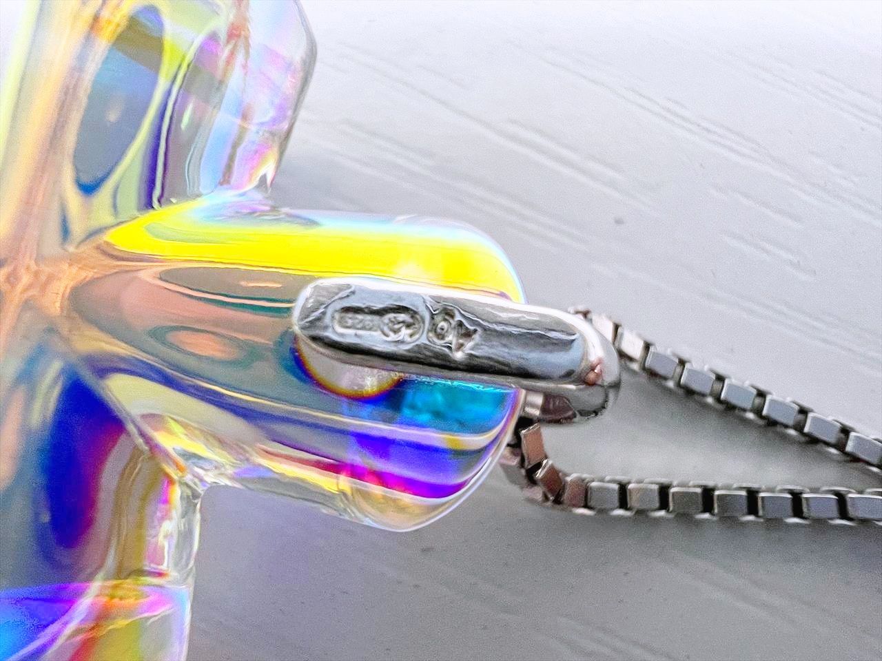 ほぼ未使用 美品 バカラ エデン クロス ペンダント ネックレス 925