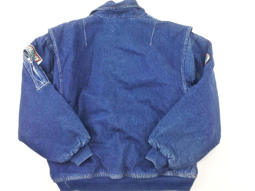 FENDIA フェンディア 80s 90s ヴィンテージ デニム 中綿 ワッペン