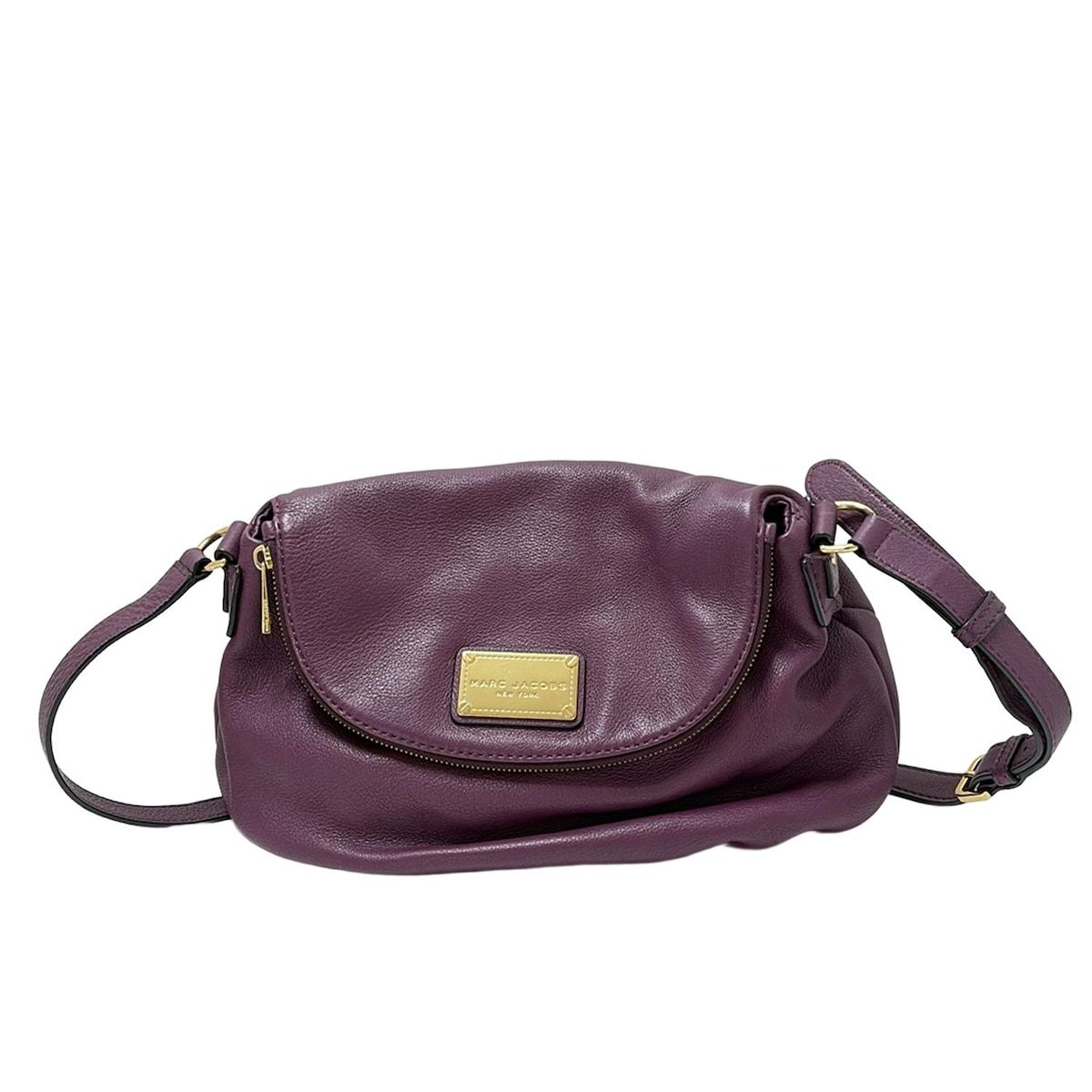 MARC JACOBS(マークジェイコブス) ショルダーバッグ美品 - パープル 