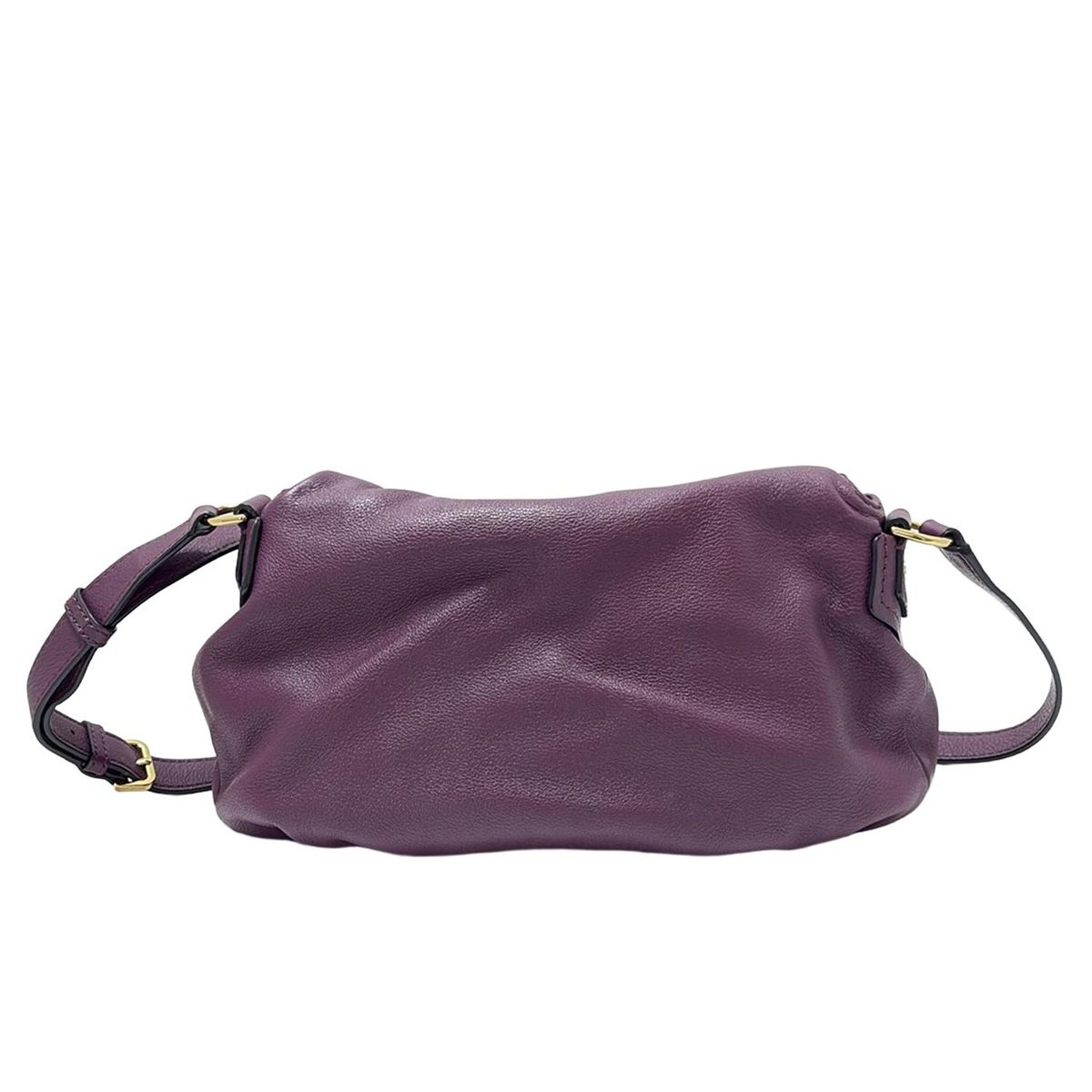 美品】MARCJACOBS マークジェイコブス ショルダーバッグ パープル 