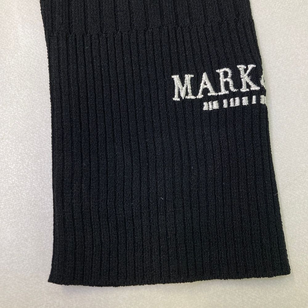 サイズ：38 MARK&LONA マークアンドロナ モックネック 長袖リブニット