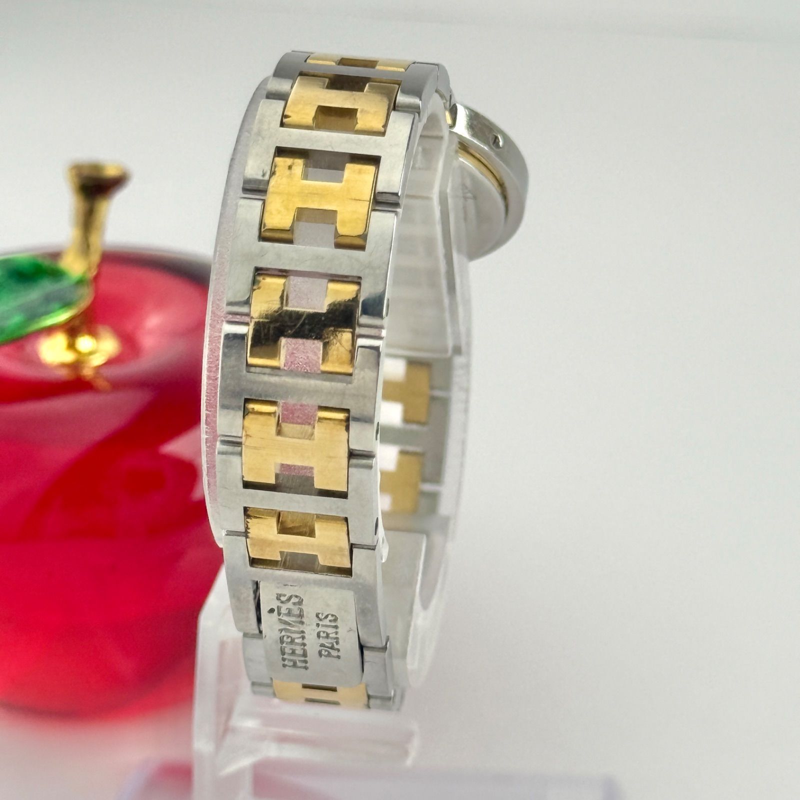 エルメス クリッパー Hベルト 新品電池 レディース 腕時計 147 - メルカリ