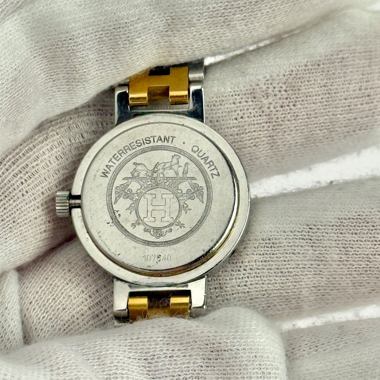 エルメス クリッパー Hベルト 新品電池 レディース 腕時計 147 - メルカリ