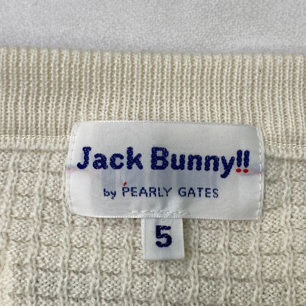 サイズ：5 JACK BUNNY ジャックバニー ニットセーター ホワイト系