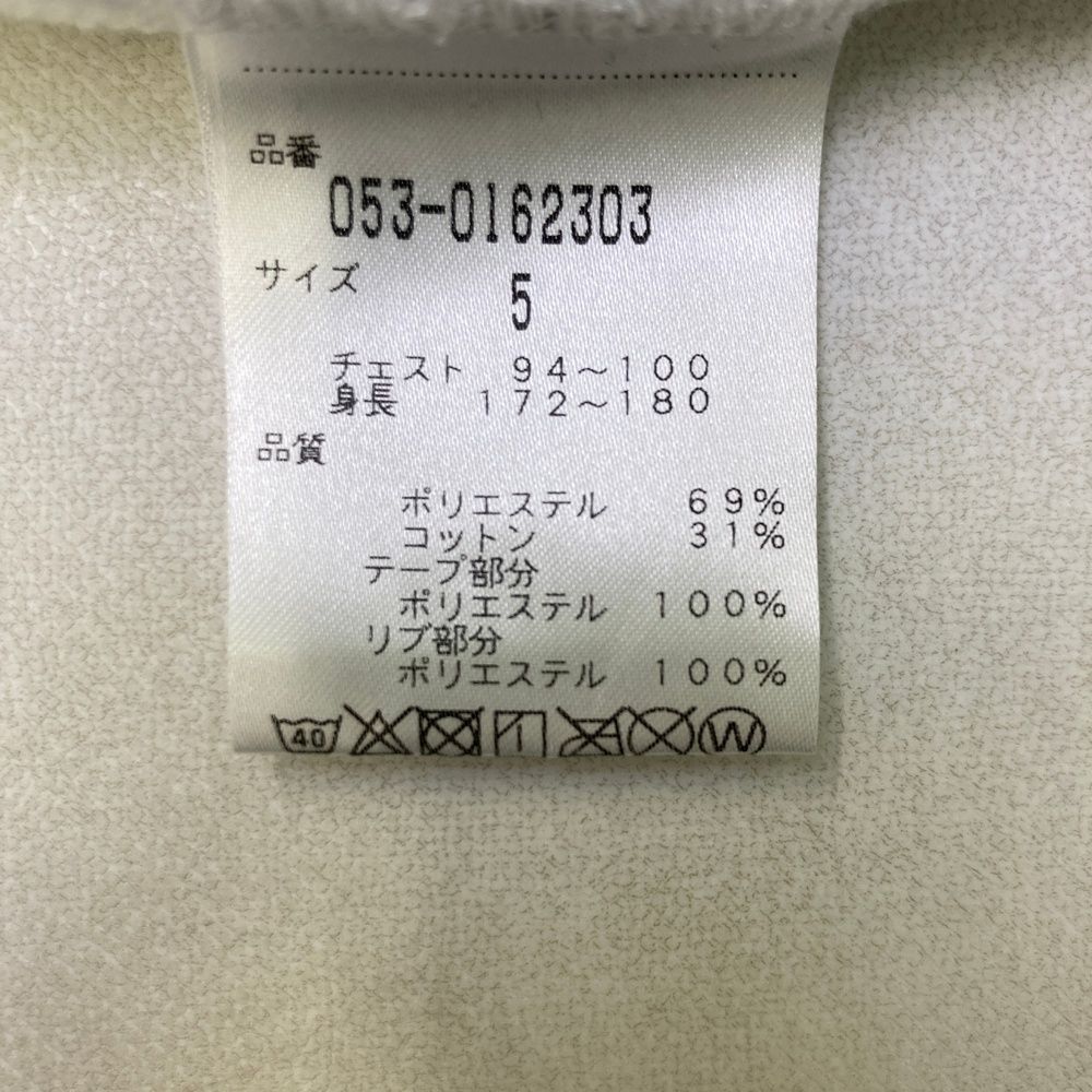 サイズ：5 PEARLY GATES パーリーゲイツ 長袖ジップジャケット