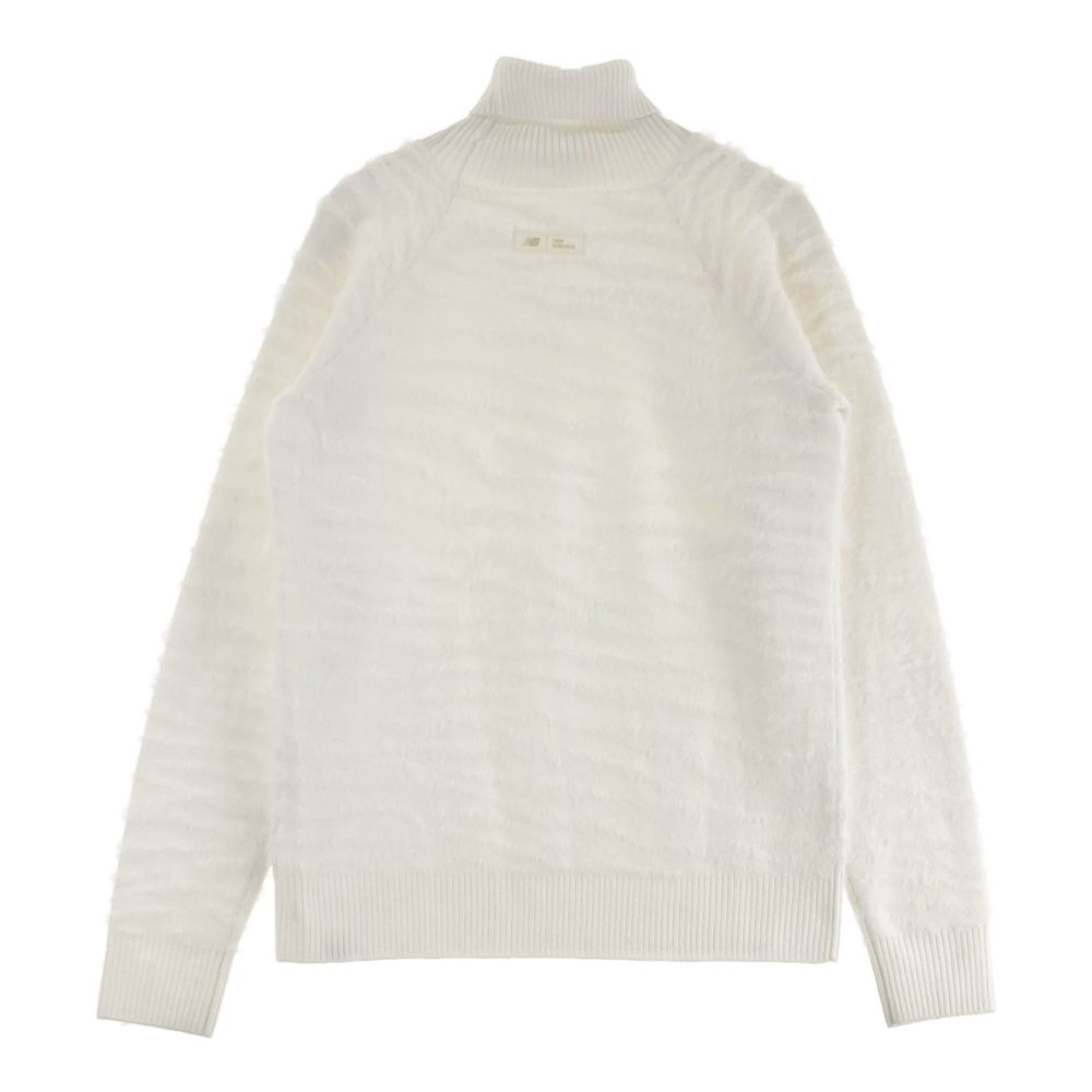 ニューバランス ゴルフ タートルネックセーター【ホワイト/５】新品！ ニューバランス ゴルフ タートルネックセーター【ホワイト/5】新品