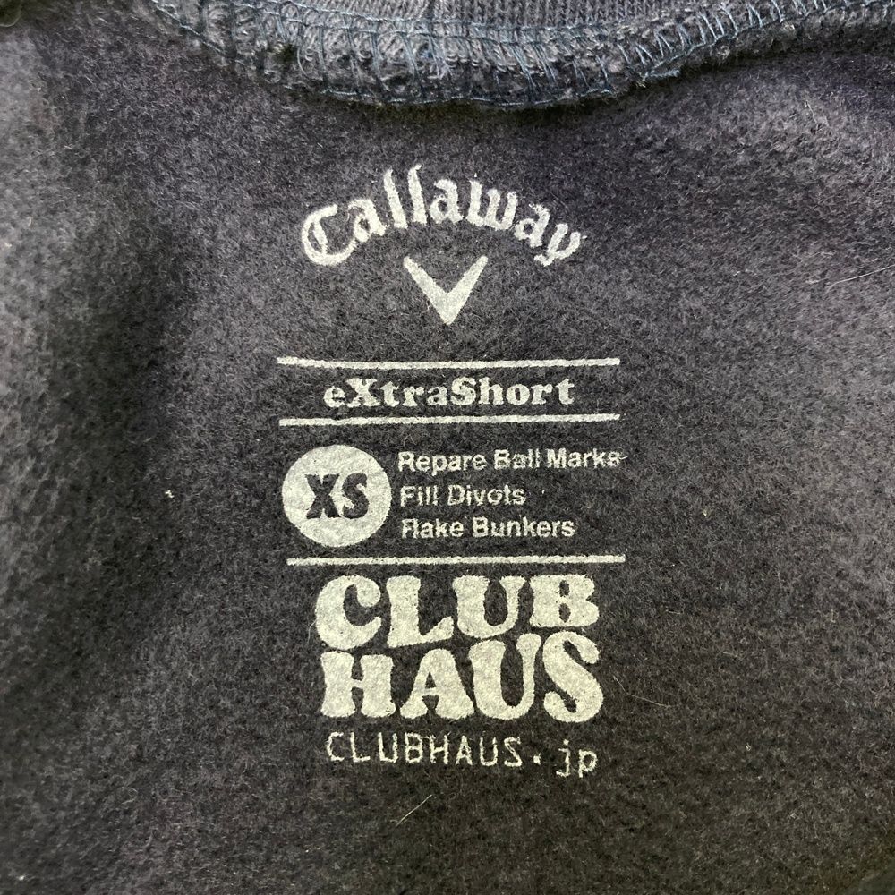 サイズ：SS CALLAWAY キャロウェイ ×CLUBHAUS/2024年モデル 裏起毛