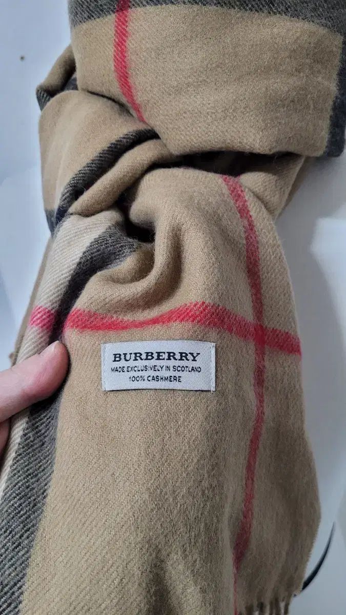 BURBERRY バーバリーマフラー カシミヤ100％ BURBERRYバーバリー