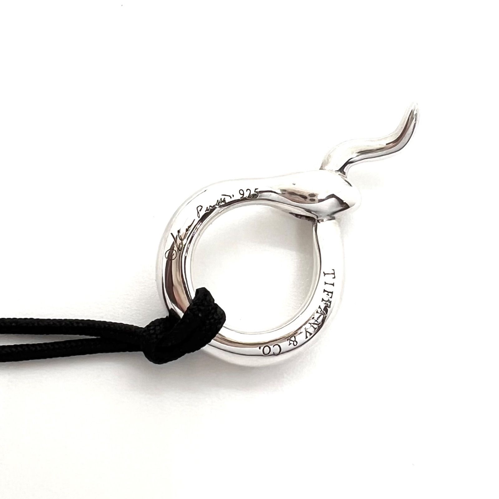 美品☆Tiffany&Co. ティファニー ネックレス ウロボロス スネーク