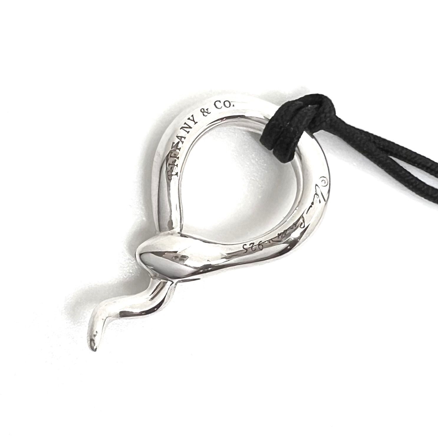 美品☆Tiffany&Co. ティファニー ネックレス ウロボロス スネーク