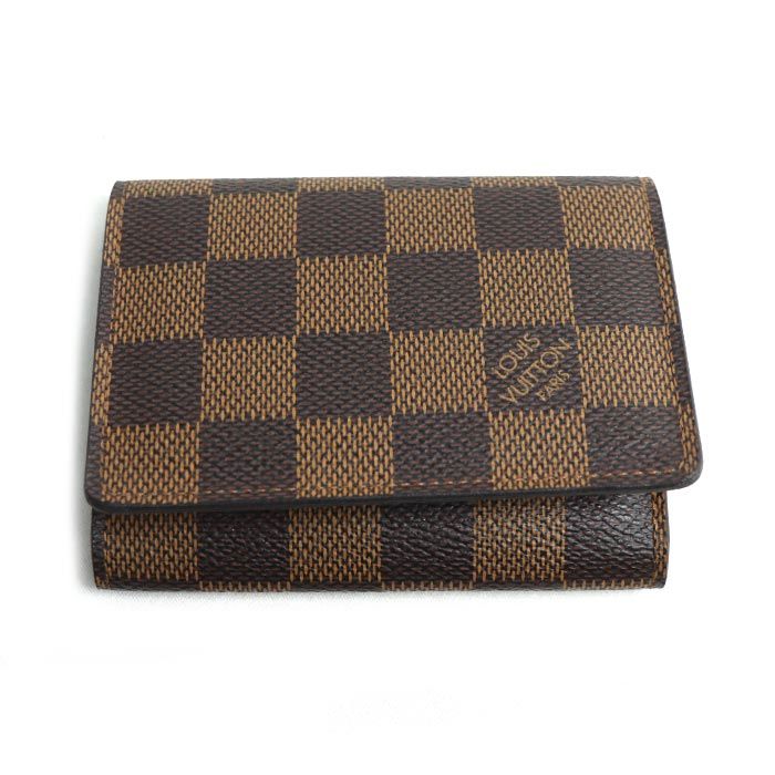 LOUIS VUITTON ルイ ヴィトン アンヴェロップ カルト ドゥ ヴィジット カードケース ダミエ N 62920 CA 5112 ユニセックス