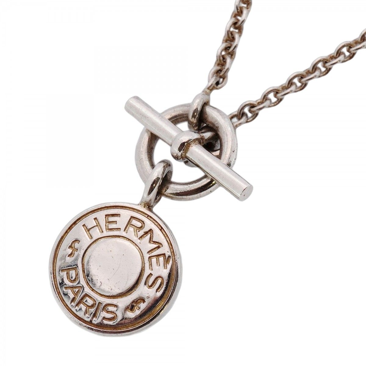 ☆SALE【5jmb0837】エルメス ネックレス セリエ シルバー925【中古