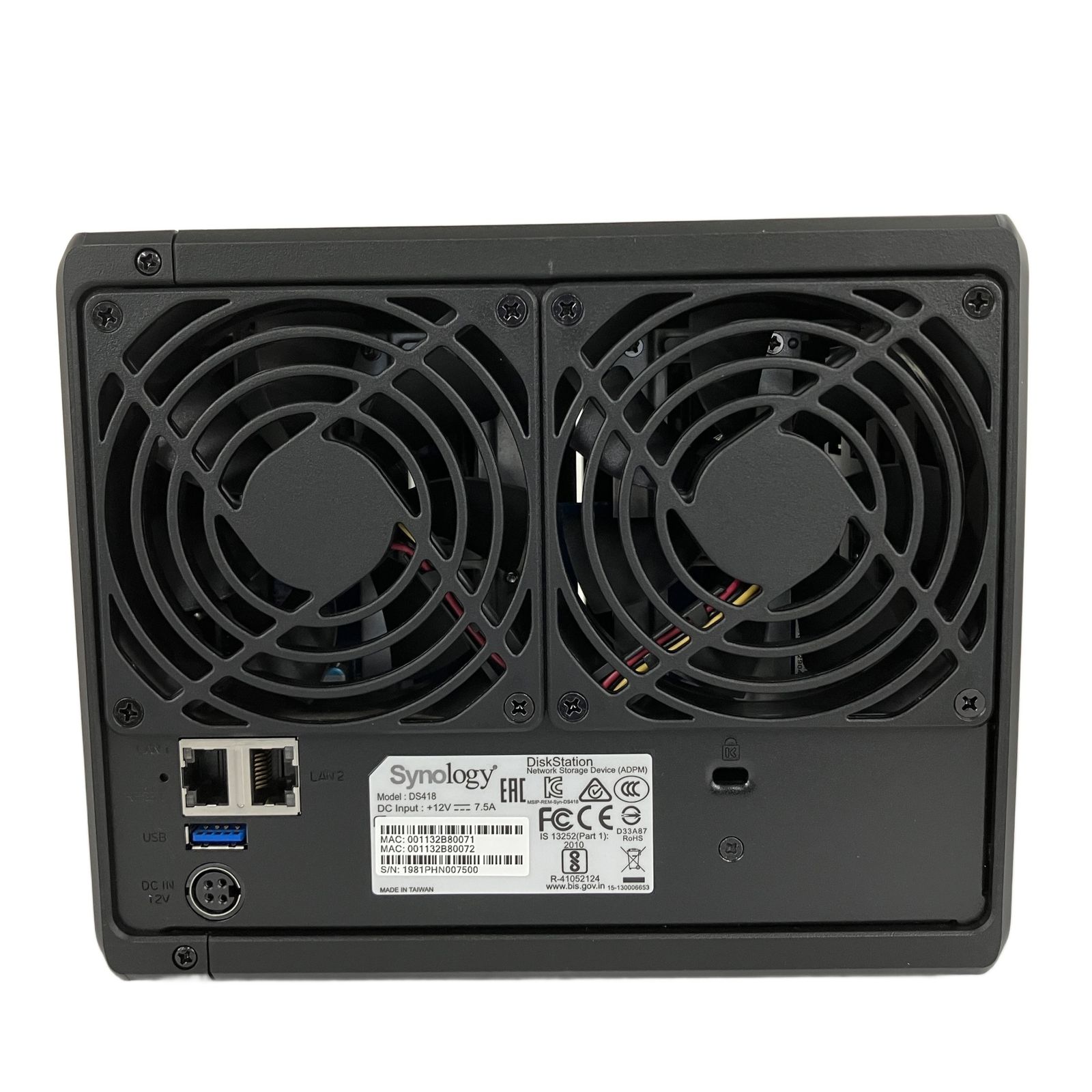 Synology DiskStation DS418 NASキット 4ベイ Synology、3万5000円の4ベイNASキット「DiskStation DS418j