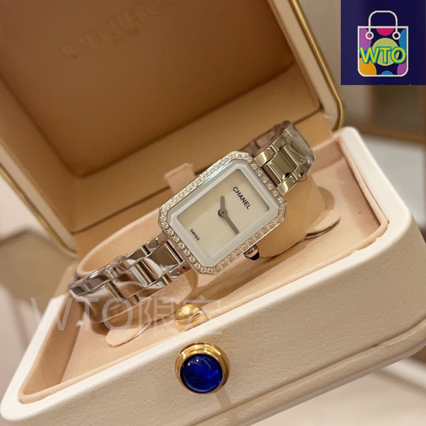 今日特価】Chanel シャネル 方糖シリーズ 八角形の文字盤デザインを