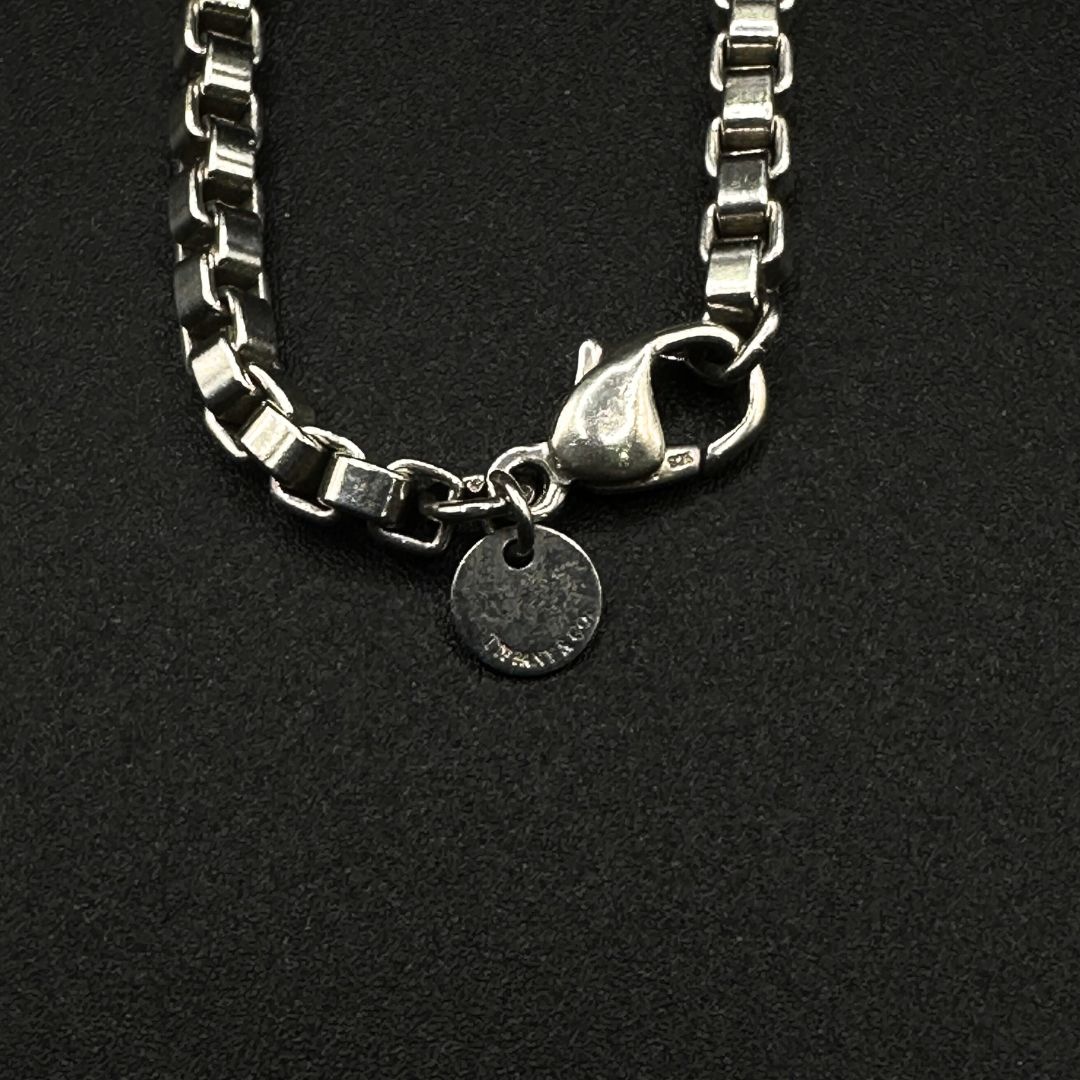 Tiffany& Co. 極美品✨ ベネチアン メンズブレスレット SV925 楽天市場