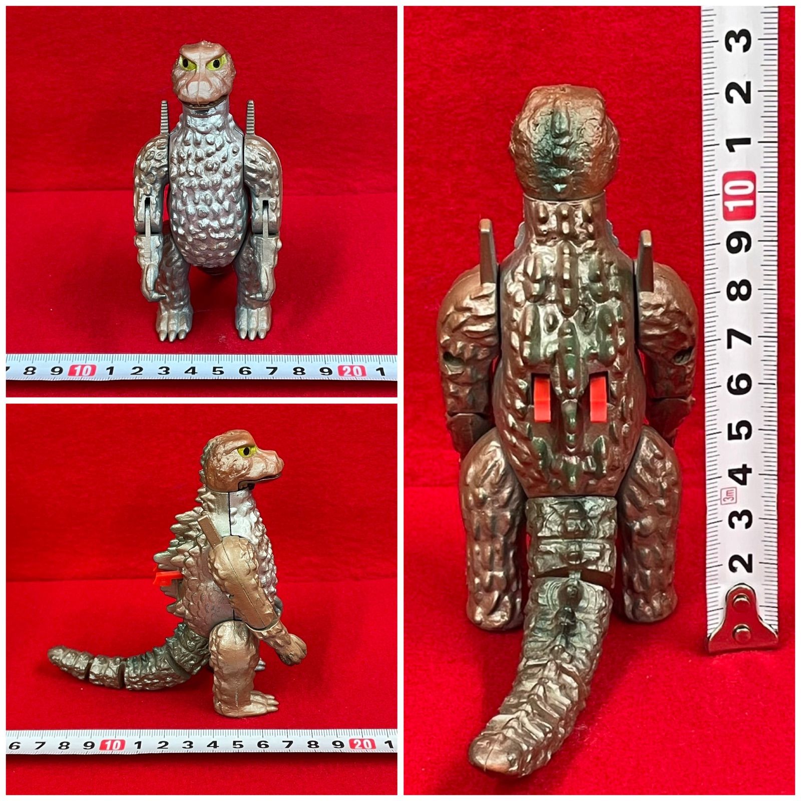 ブルマァク ジンクロン ゴジラ Z合金 東宝 ブルペット 当時物 N-11