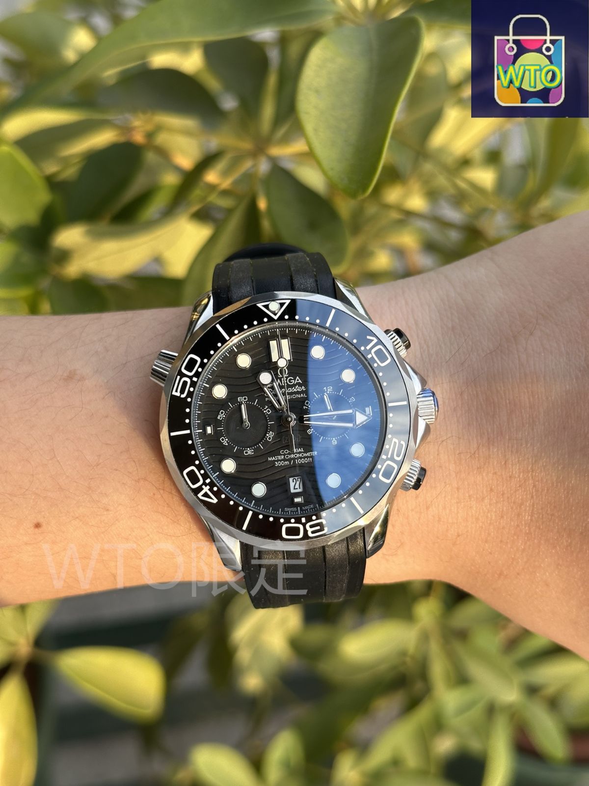 今日特価】Omega オメガシーマスター 300 VK63 クォーツクロノグラフ