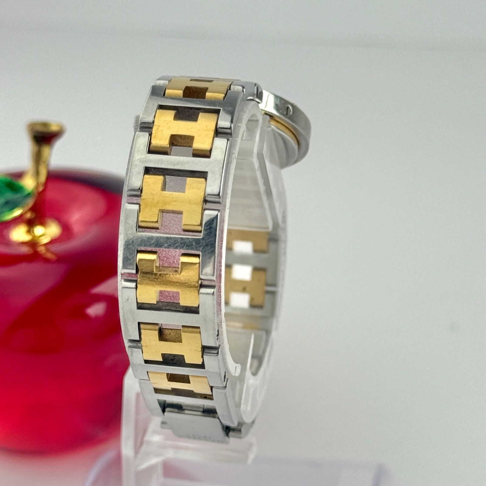 エルメス クリッパー Hベルト 新品電池 レディース 腕時計 243 - メルカリ